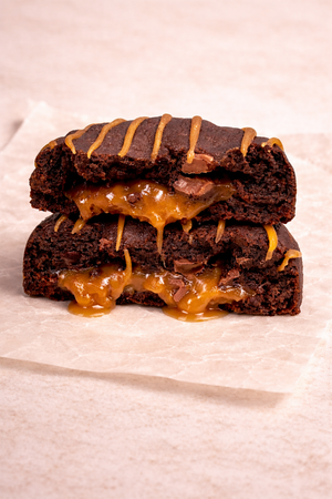 Dark Chocolate And Salted Caramel Kookie
