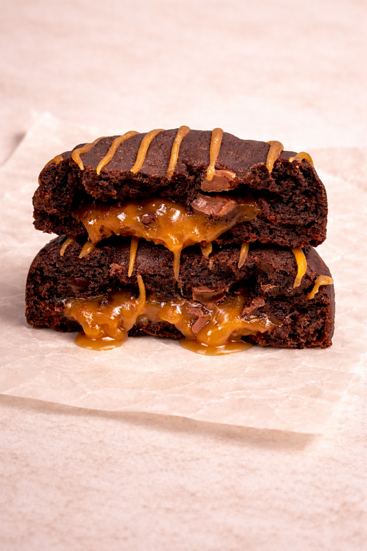 Dark Chocolate And Salted Caramel Kookie